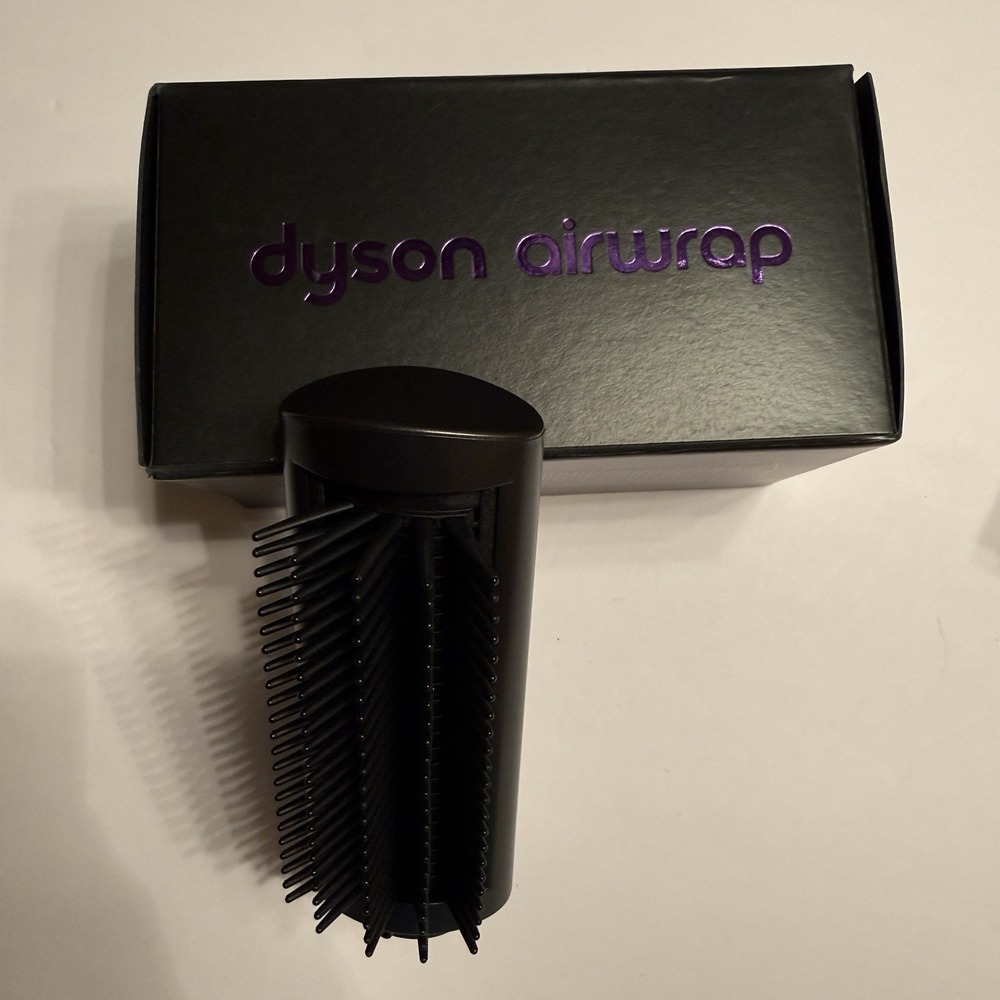 Genuine Dyson Airwrap Small Firm Smoothing Brush Attachment Black PN 970291-02